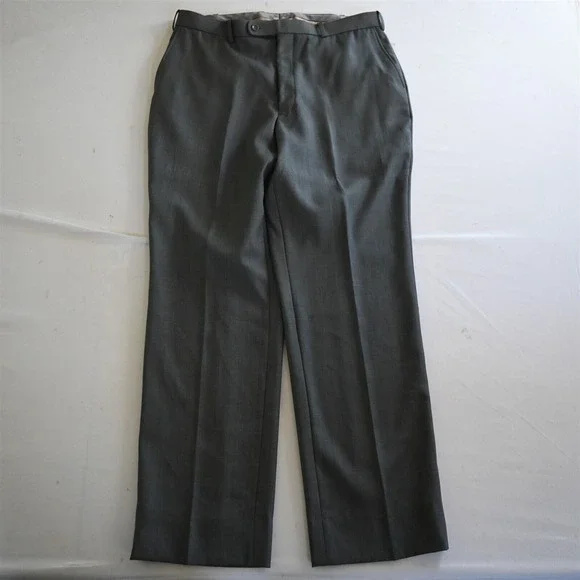 Caravelli 44L 36x34 Gray Sharkskin Super 150s Mens Jacket‎ Pants Suit